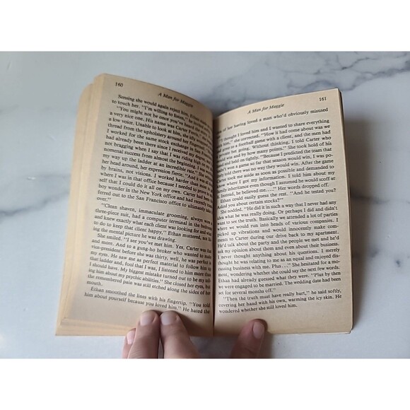 A Man For Maggie By Linda Randall Wisdom Paperback - Picture 7 of 10